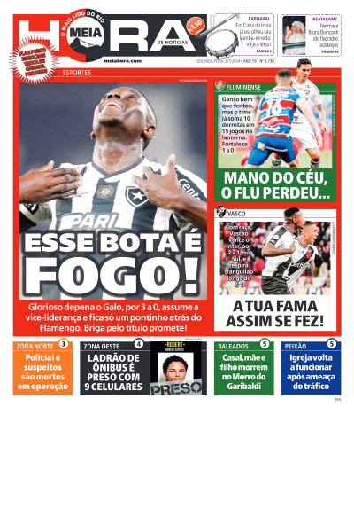 MEIA HORA - Edição de 08 de Julho de 2024