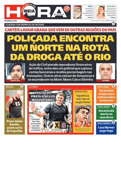 MEIA HORA - Edição de 10 de Julho de 2024