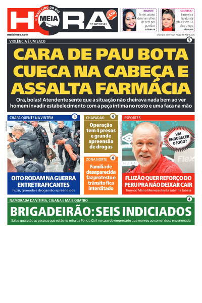 MEIA HORA - Edição de 13 de Julho de 2024