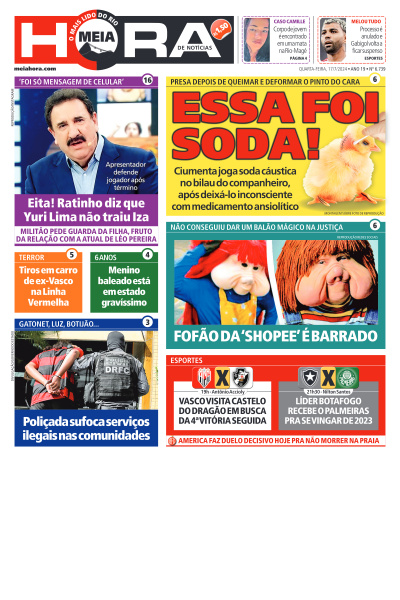 MEIA HORA - Edição de 17 de Julho de 2024