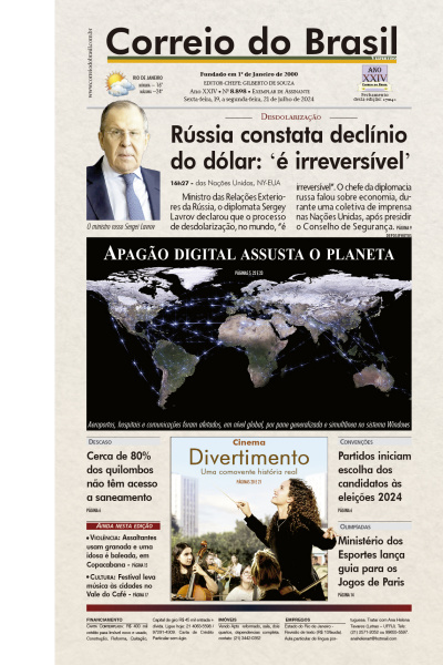 Correio do Brasil - Edição de 21 de Julho de 2024