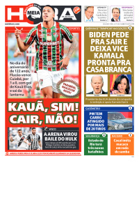 MEIA HORA - Edição de 22 de Julho de 2024