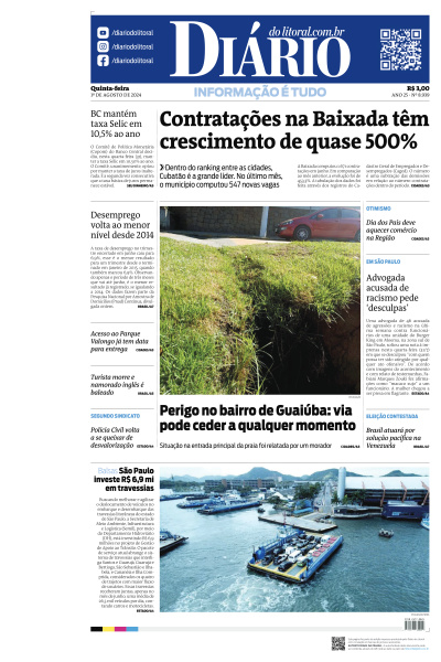 Diário do Litoral - Edição de 01 de Agosto de 2024