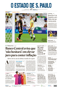Estadão - Edição de 07 de Agosto de 2024