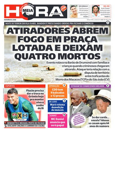 MEIA HORA - Edição de 20 de Agosto de 2024