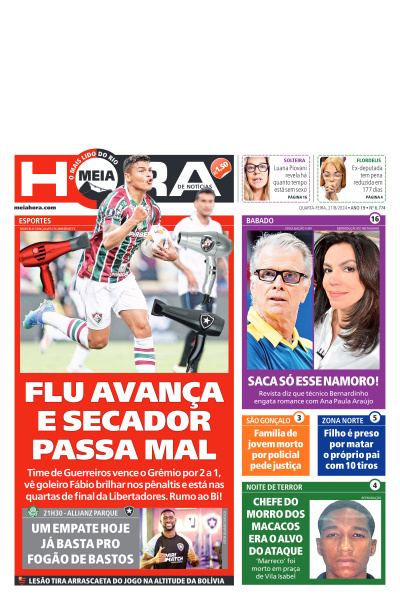 MEIA HORA - Edição de 21 de Agosto de 2024