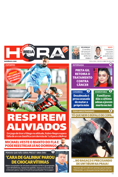 MEIA HORA - Edição de 23 de Agosto de 2024