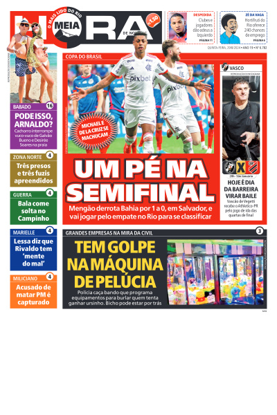 MEIA HORA - Edição de 29 de Agosto de 2024