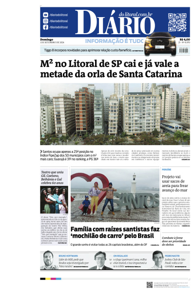 Diário do Litoral - Edição de 01 de Setembro de 2024