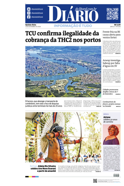 Diário do Litoral - Edição de 05 de Setembro de 2024