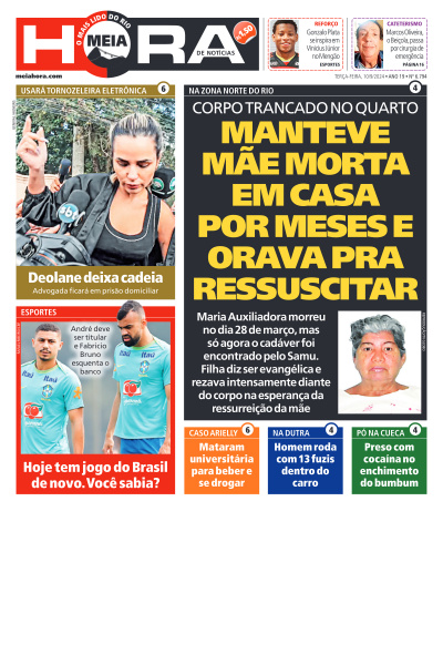 MEIA HORA - Edição de 10 de Setembro de 2024