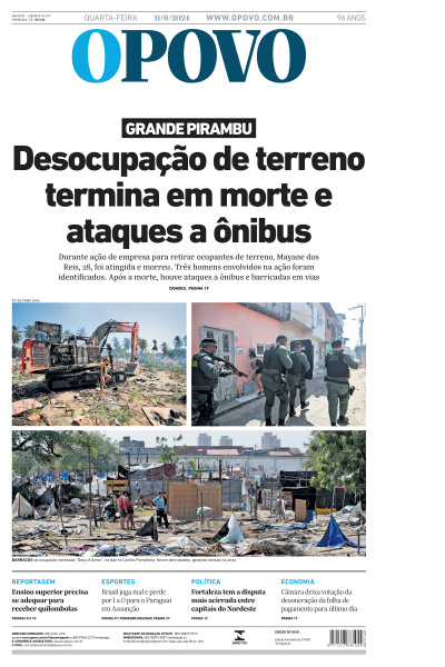 O POVO - Edição de 11 de Setembro de 2024