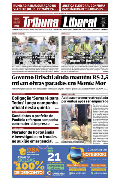 Tribuna Liberal - Edição de 12 de Setembro de 2024