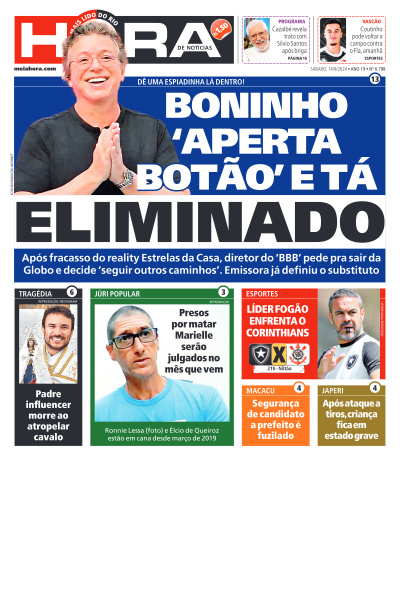 MEIA HORA - Edição de 14 de Setembro de 2024