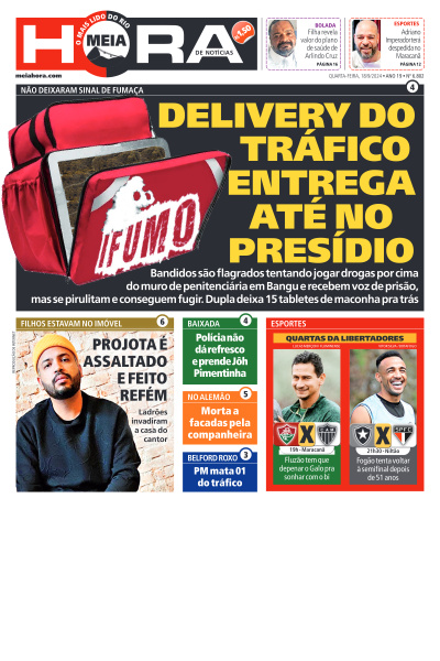 MEIA HORA - Edição de 18 de Setembro de 2024