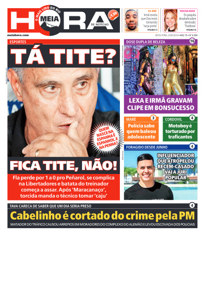 MEIA HORA - Edição de 20 de Setembro de 2024