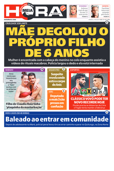 MEIA HORA - Edição de 21 de Setembro de 2024