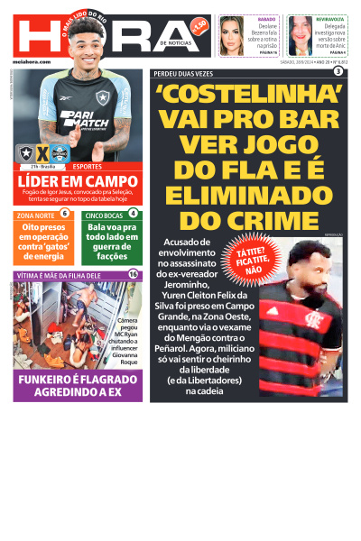 MEIA HORA - Edição de 28 de Setembro de 2024