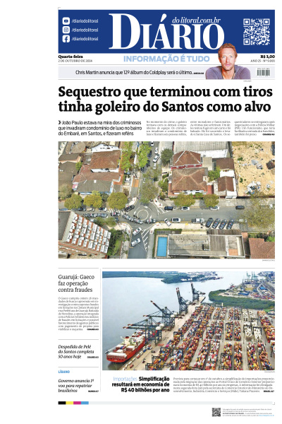 Diário do Litoral - Edição de 02 de Outubro de 2024