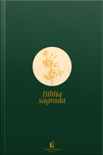 Bíblia Slim Nvi, Letra Grande, Verde, Flor Minimalista