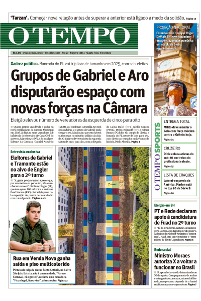 O TEMPO - Edição de 9 de Outubro de 2024