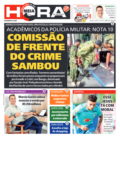 MEIA HORA - Edição de 09 de Outubro de 2024