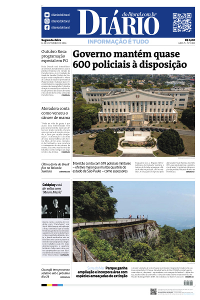 Diário do Litoral - Edição de 14 de Outubro de 2024