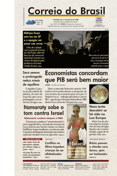 Correio do Brasil - Edição de 15 de Outubro de 2024