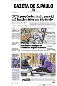 Gazeta de S. Paulo – Edição de 16 de Outubro de 2024