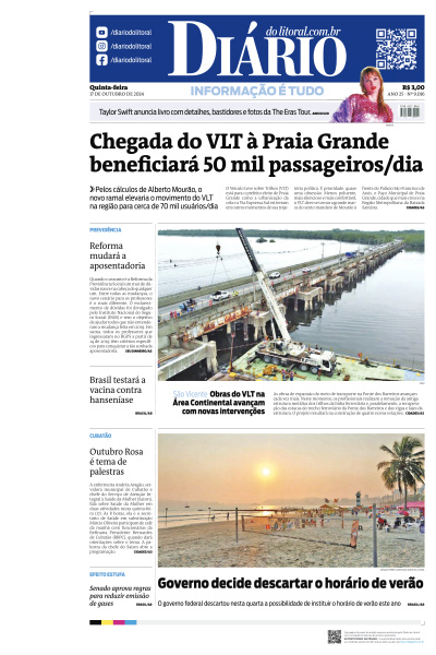 Diário do Litoral - Edição de 17 de Outubro de 2024