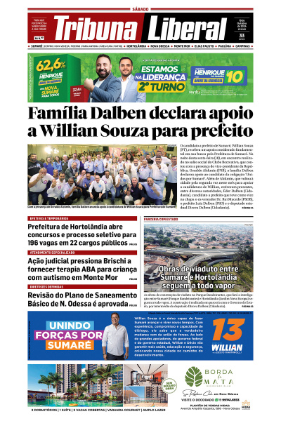 Tribuna Liberal - Edição de 19 de Outubro de 2024