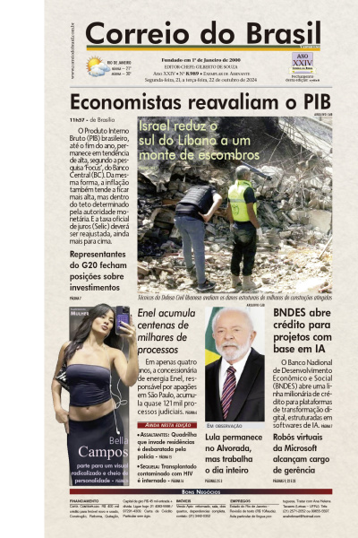 Correio do Brasil - Edição de 22 de Outubro de 2024