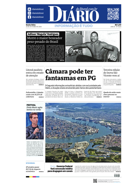 Diário do Litoral - Edição de 25 de Outubro de 2024