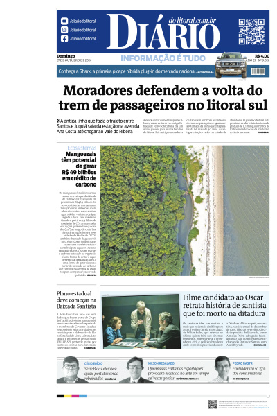 Diário do Litoral - Edição de 28 de Outubro de 2024