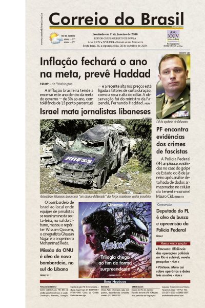 Correio do Brasil - Edição de 28 de Outubro de 2024