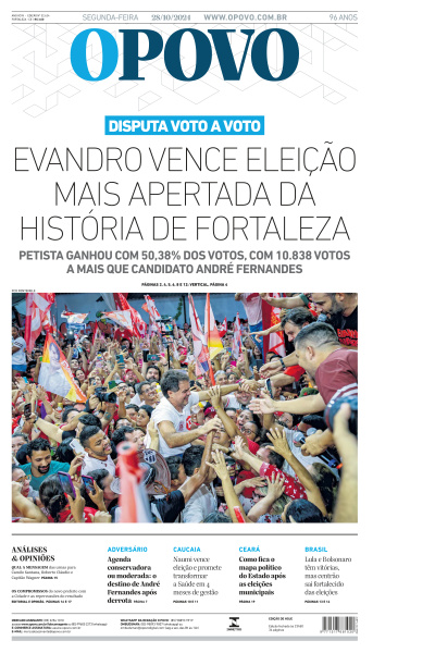 O POVO - Edição de 28 de Outubro de 2024