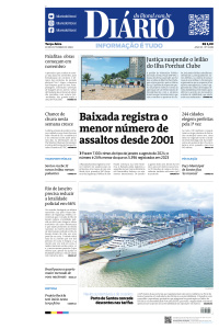Diário do Litoral - Edição de 29 de Outubro de 2024