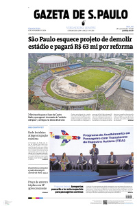 Gazeta de S. Paulo - Edição de 06 de Novembro de 2024