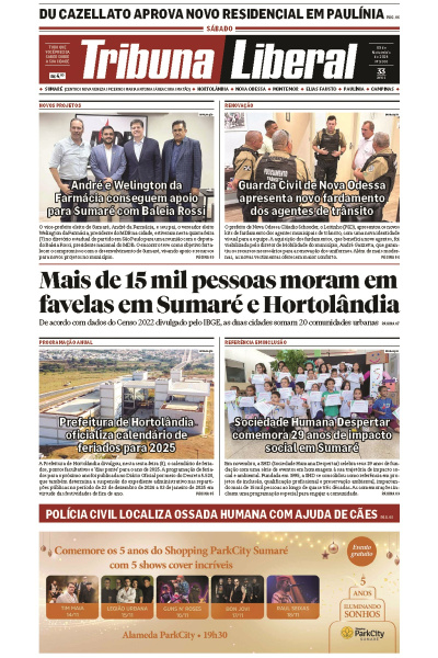 Tribuna Liberal - Edição de 09 de Novembro de 2024