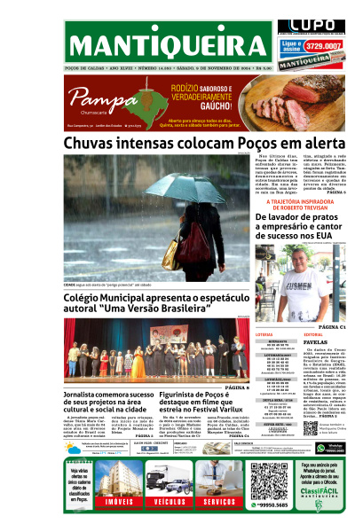 Mantiqueira - Edição de 09 de Novembro de 2024