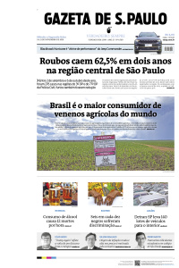 Gazeta de S. Paulo - Edição de 11 de Novembro de 2024