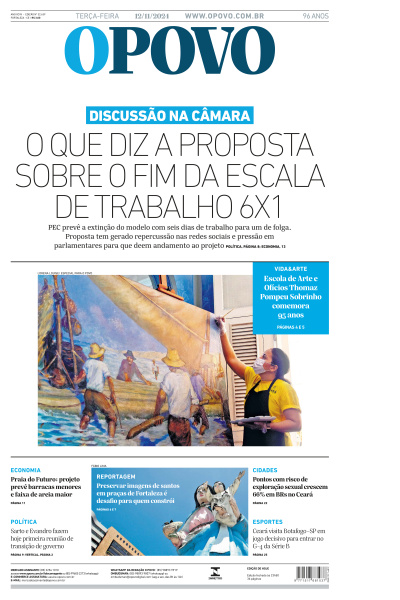 O POVO - Edição de 12 de Novembro de 2024