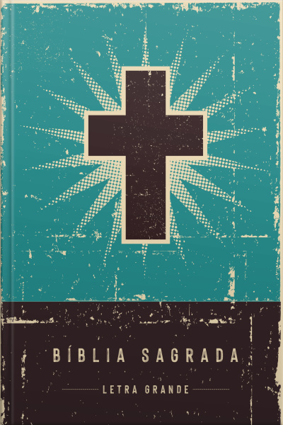 Bíblia Retrô Turquesa, Nvi, Letra Grande