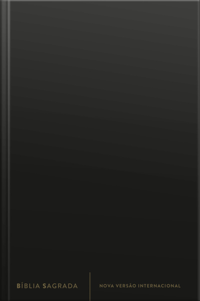 Bíblia Sagrada Slim Nvi, Luxo, Capa Preta