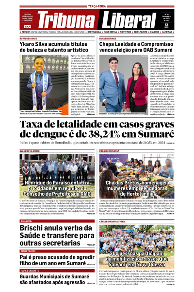 Tribuna Liberal - Edição de 26 de Novembro de 2024