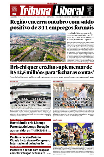 Tribuna Liberal - Edição de 29 de Novembro de 2024