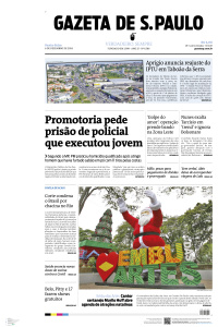 Gazeta de S. Paulo - Edição de 06 de Dezembro de 2024