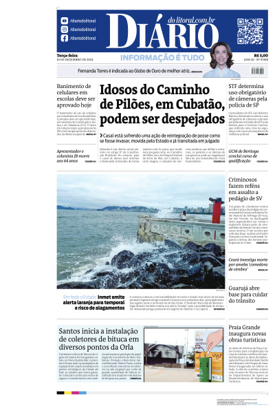 Diário do Litoral - Edição de 10 de Dezembro de 2024