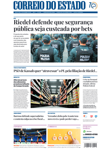Correio do Estado - Edição de 11 de Dezembro de 2024