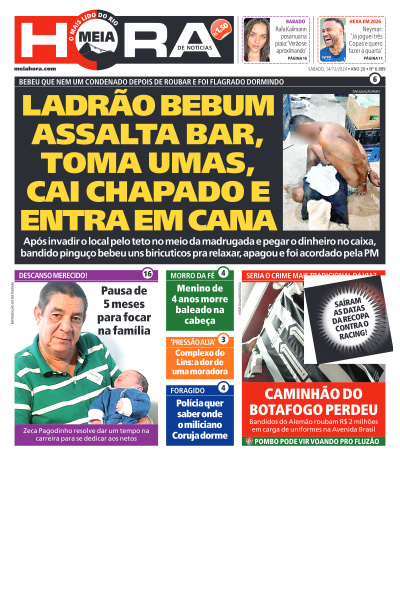 MEIA HORA - Edição de 14 de Dezembro de 2024